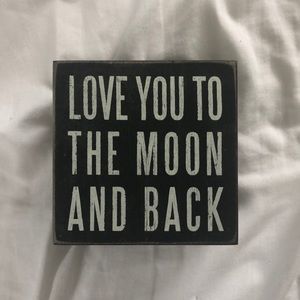 “Love You to the Moon and Back” black box